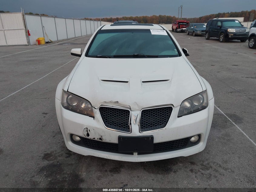 2008 Pontiac G8 Gt VIN: 6G2EC57Y38L126814 Lot: 43580738