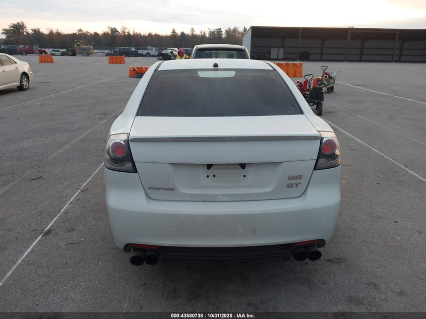 2008 Pontiac G8 Gt VIN: 6G2EC57Y38L126814 Lot: 43580738