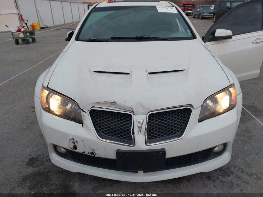 2008 Pontiac G8 Gt VIN: 6G2EC57Y38L126814 Lot: 43580738