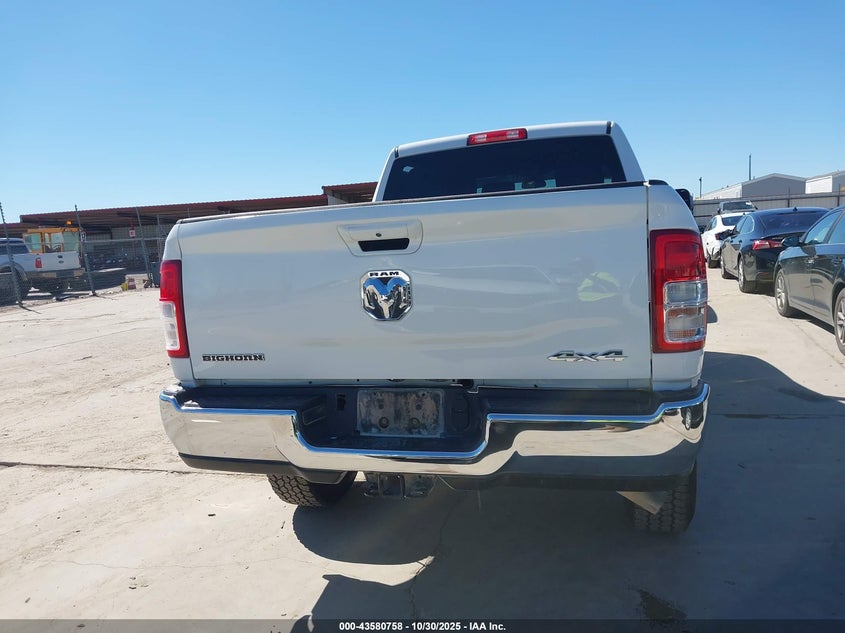 2022 Ram 2500 Big Horn 4X4 6'4 Box VIN: 3C6UR5DJ3NG182715 Lot: 43580758