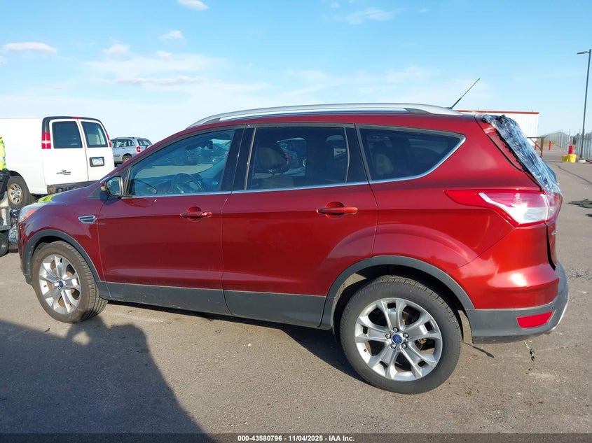 2014 Ford Escape Titanium VIN: 1FMCU9JX7EUB85015 Lot: 43580796