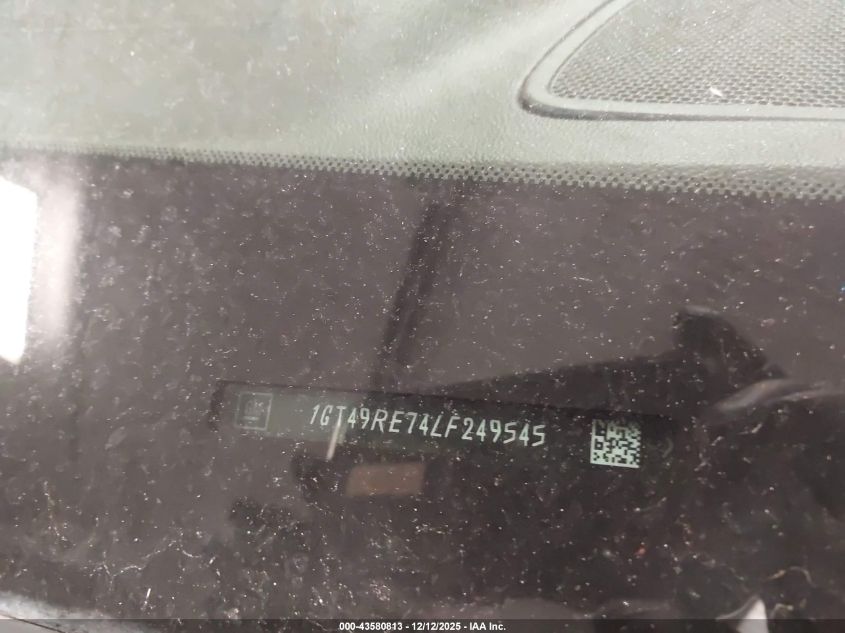 2020 GMC Sierra 2500Hd 4Wd Standard Bed Denali VIN: 1GT49RE78LF289440 Lot: 43580813