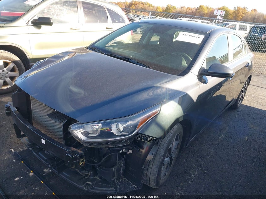 2020 Kia Forte Lxs VIN: 3KPF24ADXLE256333 Lot: 43580816