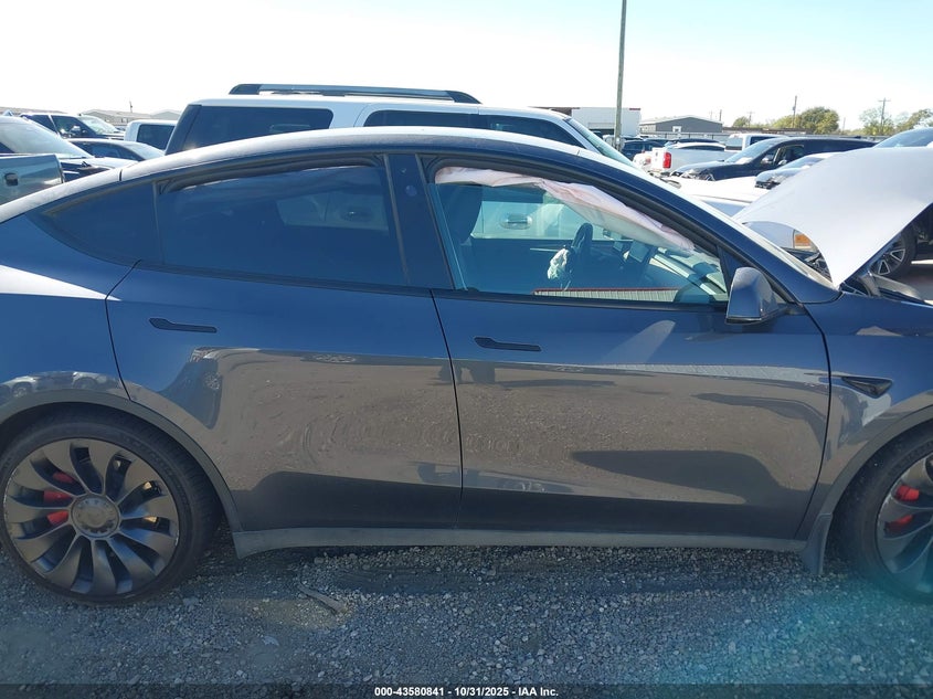2023 Tesla Model Y Performance Dual Motor All-Wheel Drive VIN: 7SAYGDEF8PF863923 Lot: 43580841