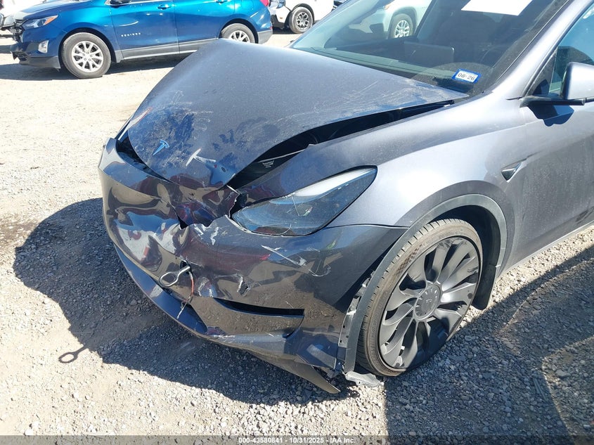 2023 Tesla Model Y Performance Dual Motor All-Wheel Drive VIN: 7SAYGDEF8PF863923 Lot: 43580841