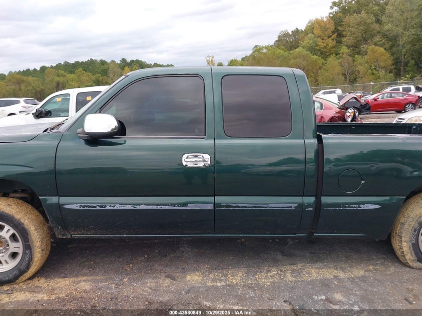 2001 GMC Sierra 1500 Sle VIN: 2GTEC19V111312822 Lot: 43580849