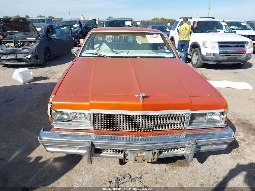 1977 Chevrolet Caprice VIN: 00001N69L7S211531 Lot: 43580881