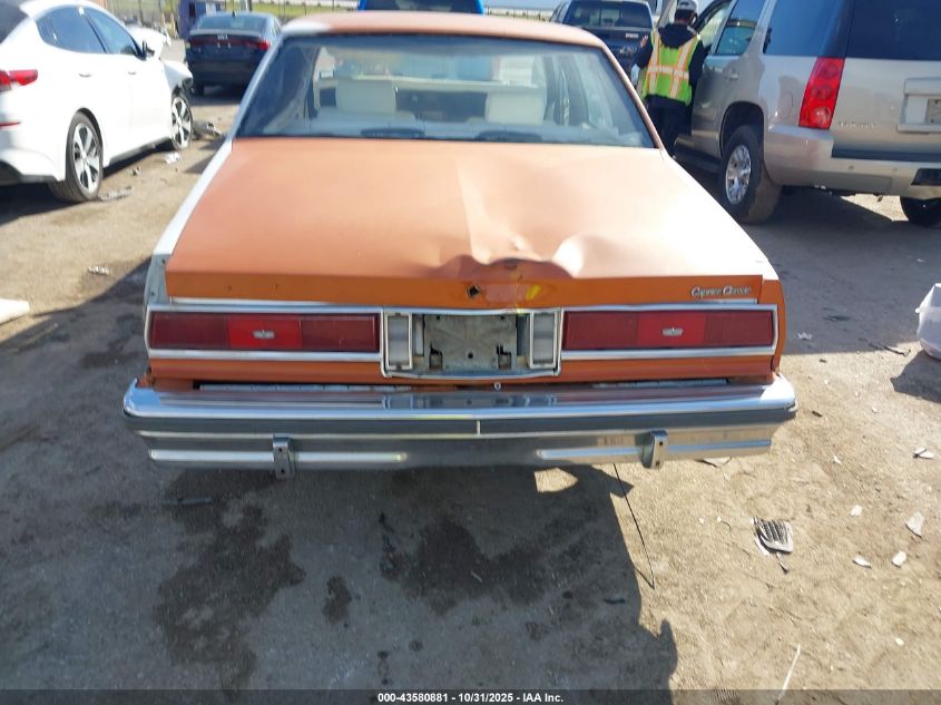 1977 Chevrolet Caprice VIN: 00001N69L7S211531 Lot: 43580881