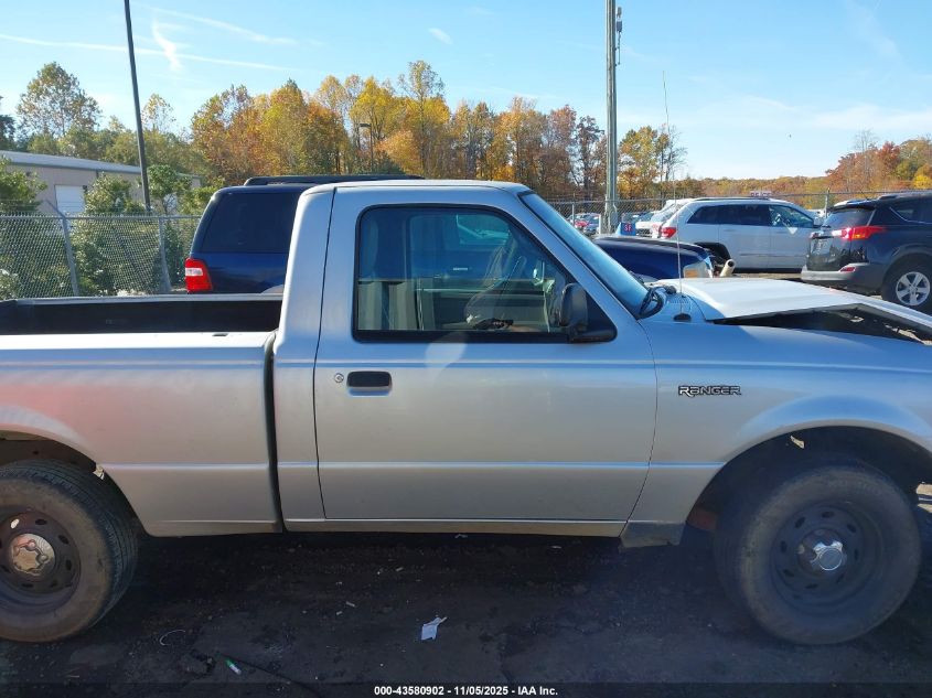 2004 Ford Ranger Xl/Xlt VIN: 1FTYR10D24PB18811 Lot: 43580902