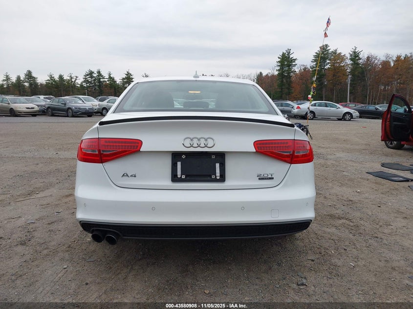 2016 AUDI A4 2.0T PREMIUM - WAUBFAFL7GN016351