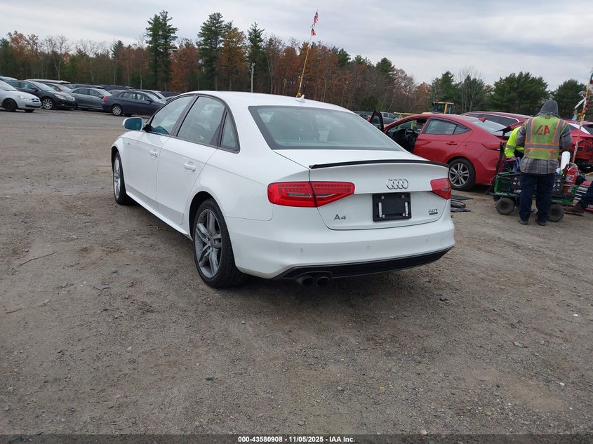 2016 AUDI A4 2.0T PREMIUM - WAUBFAFL7GN016351
