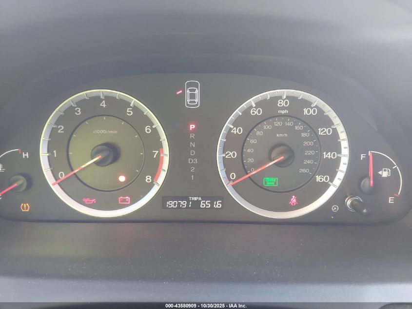 2009 Honda Accord 3.5 Ex-L VIN: 1HGCP36829A048129 Lot: 43580909