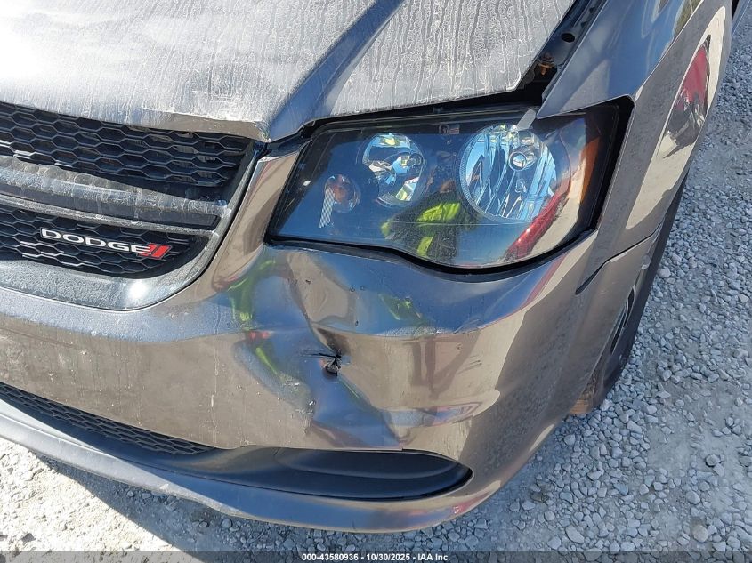 2015 Dodge Grand Caravan Se VIN: 2C4RDGBG2FR613587 Lot: 43580936