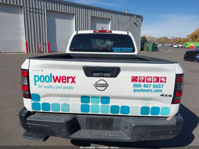 2023 Nissan Frontier King Cab S 4X4 VIN: 1N6ED1CM1PN601216 Lot: 43580942