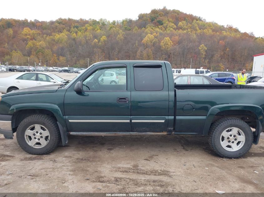 2005 Chevrolet Silverado 1500 Z71 VIN: 1GCEK19B75E222961 Lot: 43580956