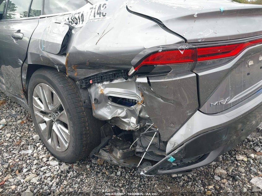 2022 Toyota Mirai Xle VIN: JTDAAAAAXNA004461 Lot: 43580987