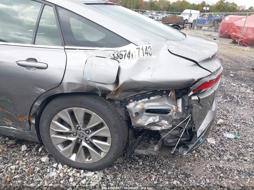 2022 Toyota Mirai Xle VIN: JTDAAAAAXNA004461 Lot: 43580987