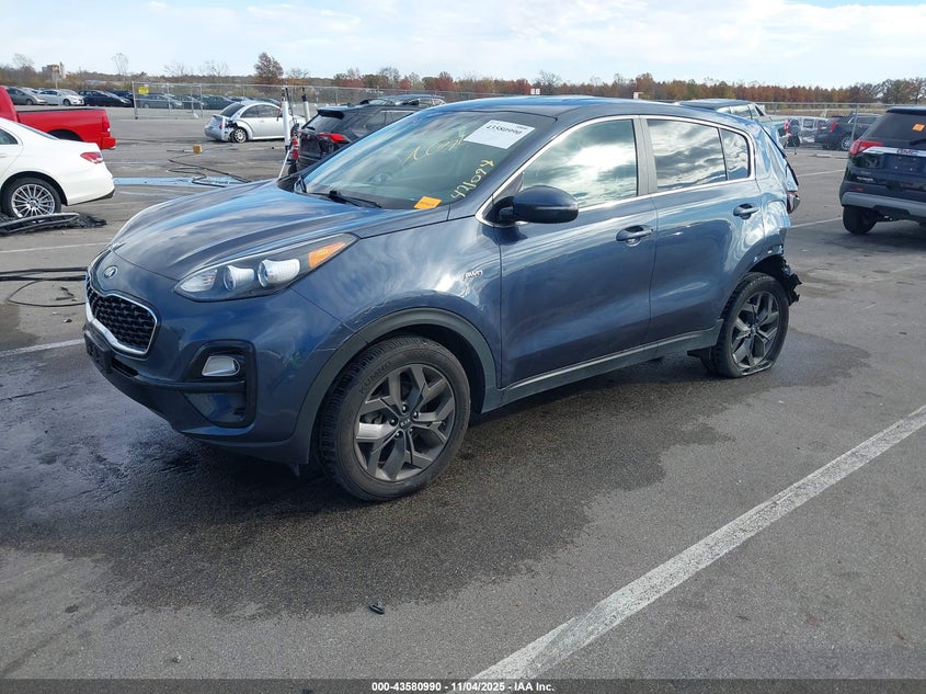 2022 KIA SPORTAGE LX KNDPMCACXN7019666