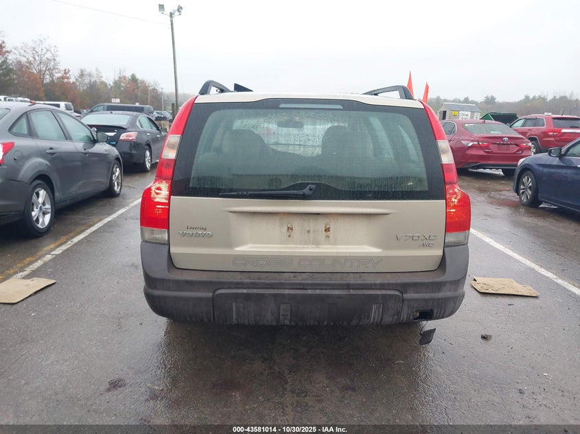 2002 Volvo V70 Xc VIN: YV1SZ58D821058156 Lot: 43581014