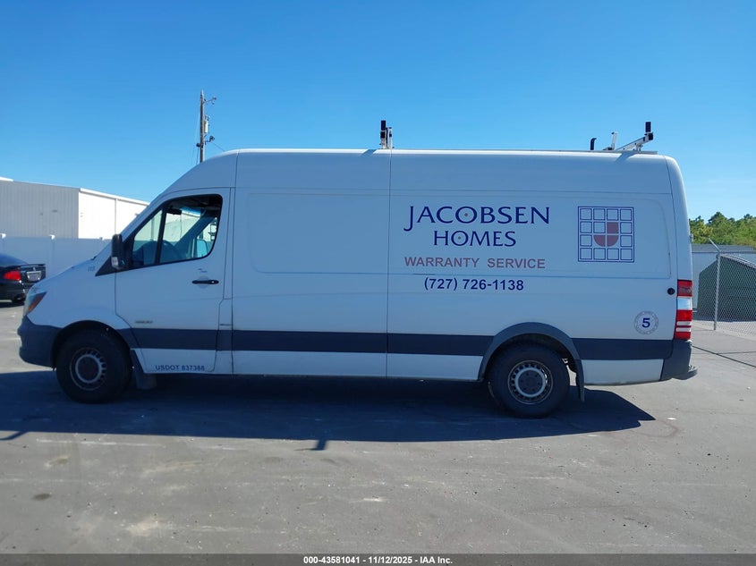 2015 Mercedes-Benz Sprinter 2500 High Roof VIN: WD3PE8CC5FP105437 Lot: 43581041