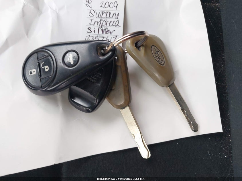 2009 Subaru Impreza 2.5I VIN: JF1GH61619H818399 Lot: 43581047