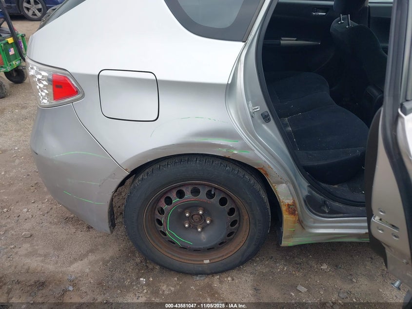 2009 Subaru Impreza 2.5I VIN: JF1GH61619H818399 Lot: 43581047