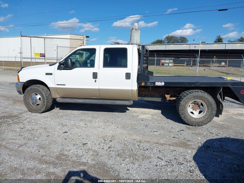 2000 Ford F-350 Lariat/Xl/Xlt VIN: 1FTWW33F4YEC09766 Lot: 43581081