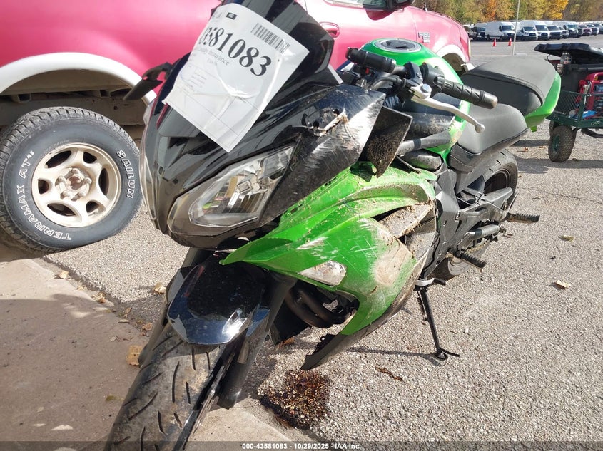 2015 Kawasaki Ex650 E VIN: JKAEXEE17FDA20647 Lot: 43581083