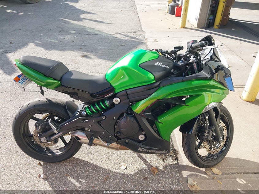 2015 Kawasaki Ex650 E VIN: JKAEXEE17FDA20647 Lot: 43581083