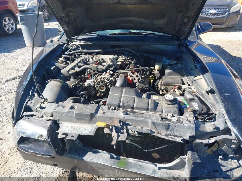 2002 Ford Mustang Gt VIN: 1FAFP45X52F125939 Lot: 43581100