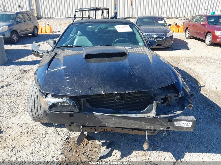 2002 Ford Mustang Gt VIN: 1FAFP45X52F125939 Lot: 43581100