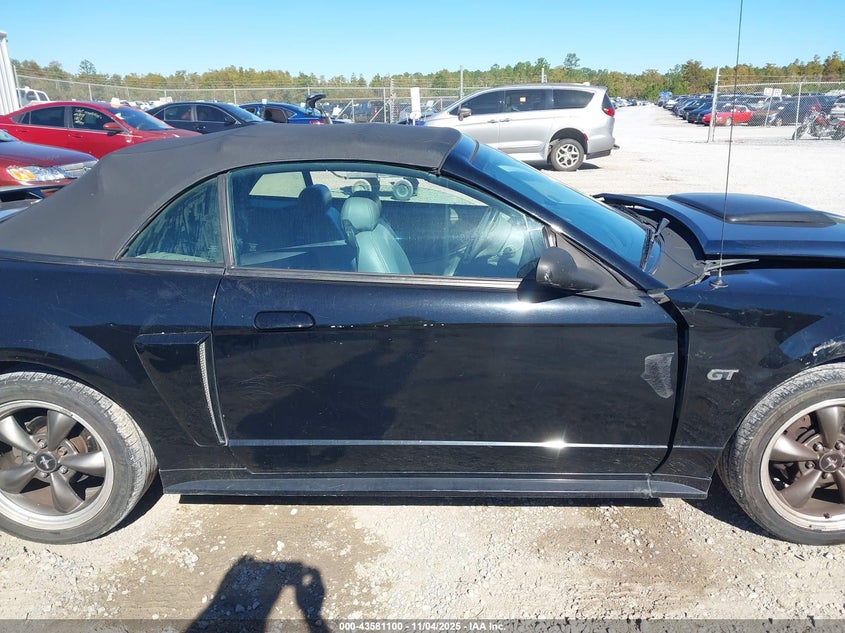 2002 Ford Mustang Gt VIN: 1FAFP45X52F125939 Lot: 43581100