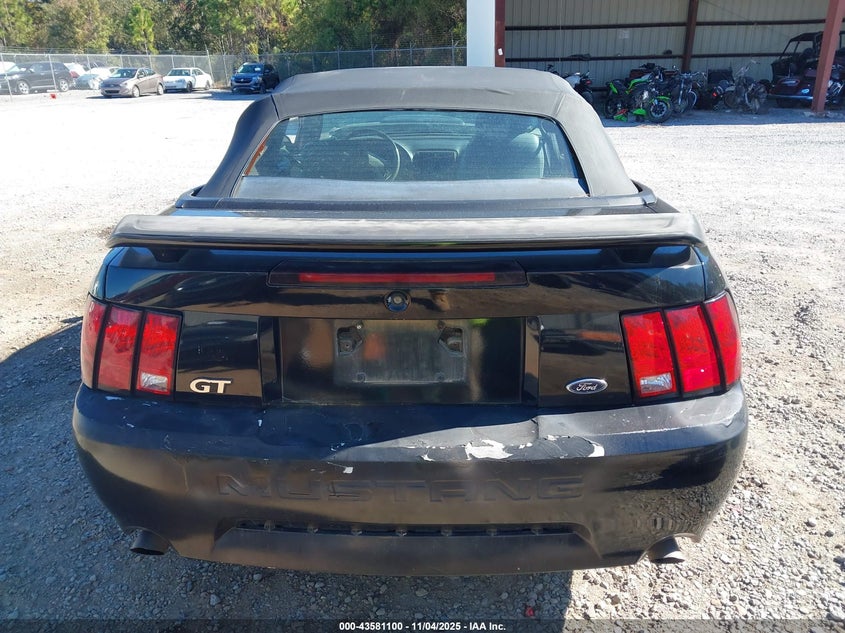 2002 Ford Mustang Gt VIN: 1FAFP45X52F125939 Lot: 43581100