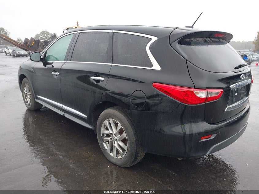 2013 Infiniti Jx35 black other gasoline 5N1AL0MN5DC322585 photo #4