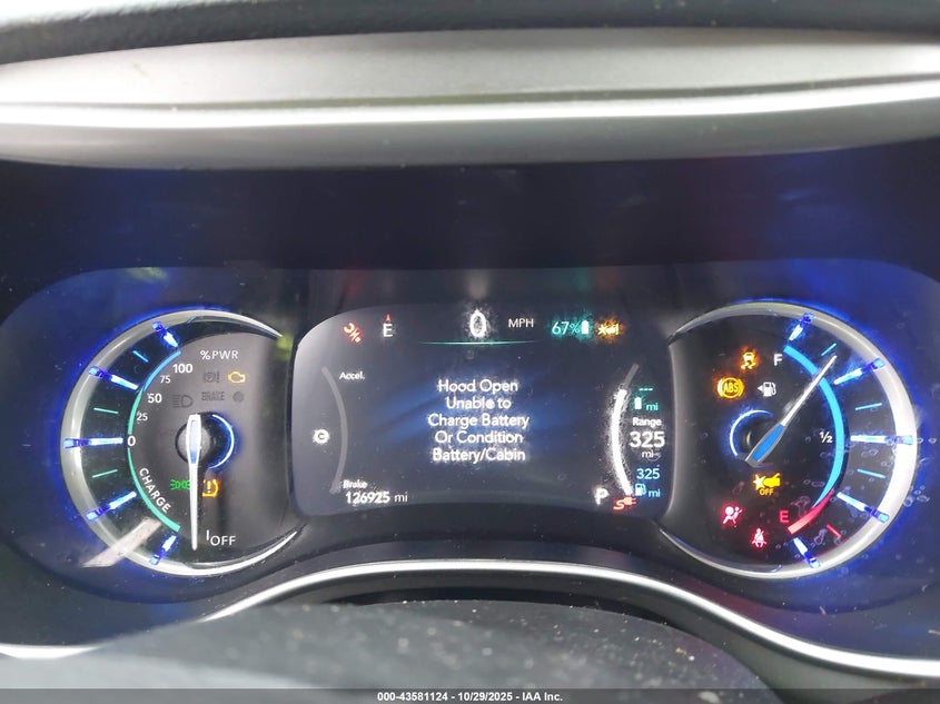 2021 Chrysler Pacifica Hybrid Touring L VIN: 2C4RC1L7XMR581399 Lot: 43581124