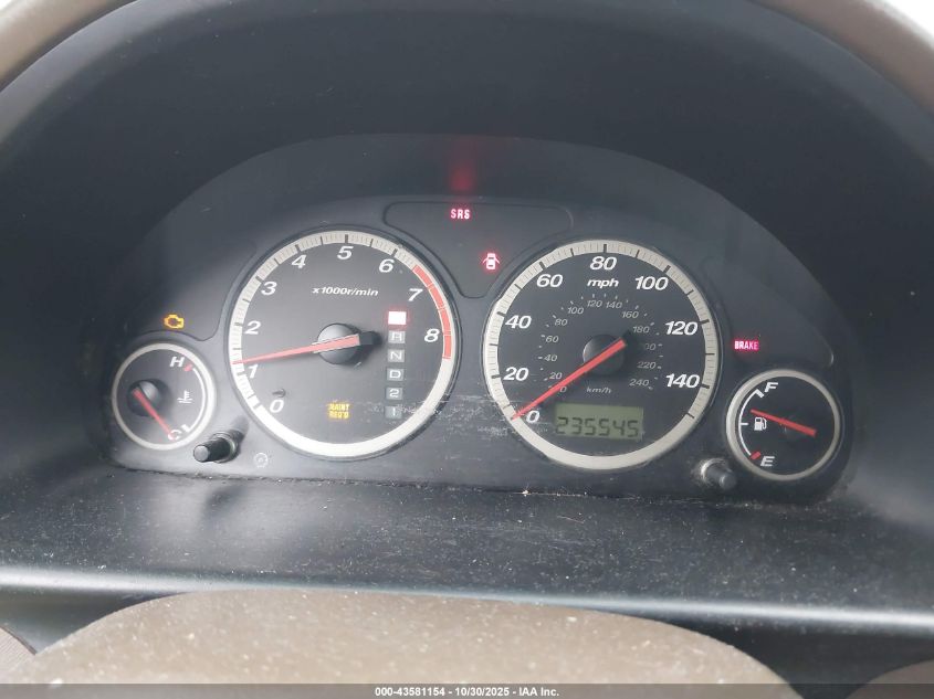 2004 Honda Cr-V Ex VIN: SHSRD78814U232508 Lot: 43581154