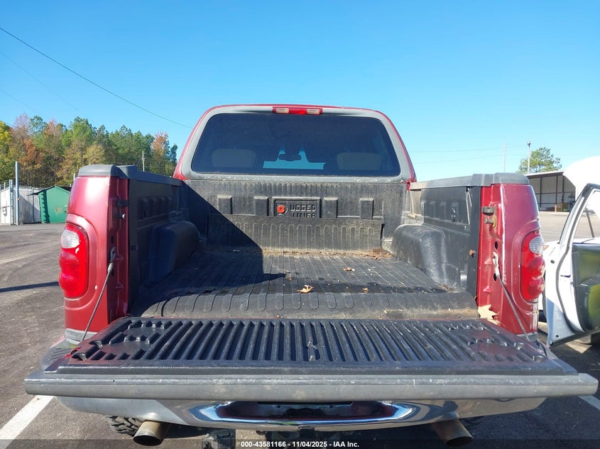 2002 Ford F-150 Lariat/Xlt VIN: 1FTRW08L22KA75505 Lot: 43581166