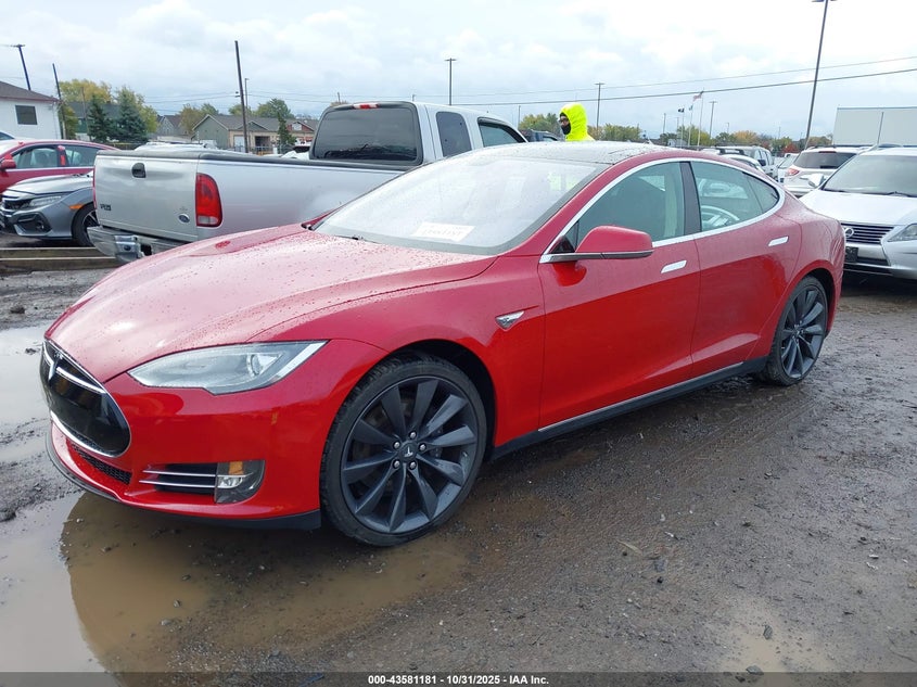5YJSA1DP6DFP12765 2013 TESLA MODEL S photo no. 2