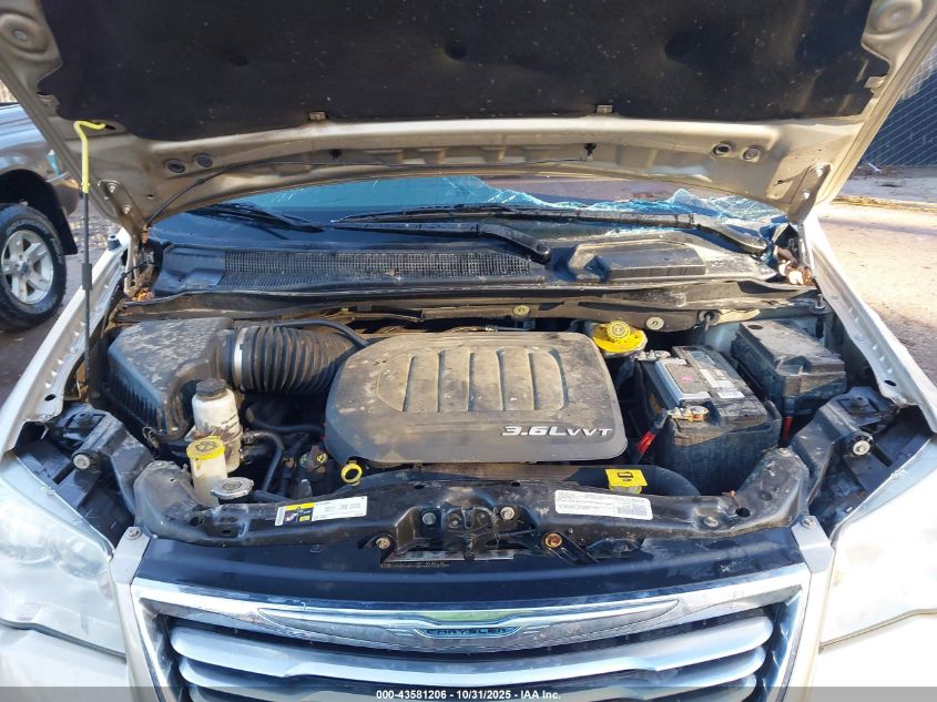 2016 Chrysler Town & Country Touring VIN: 2C4RC1BG0GR175086 Lot: 43581206