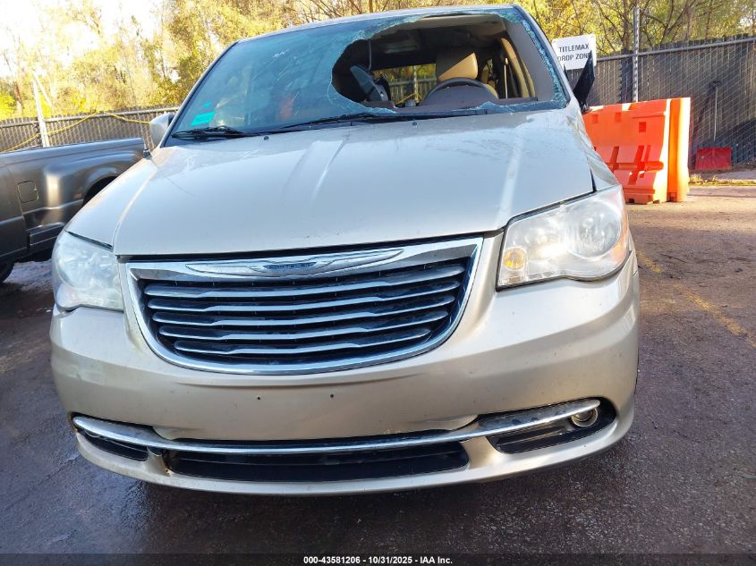 2016 Chrysler Town & Country Touring VIN: 2C4RC1BG0GR175086 Lot: 43581206