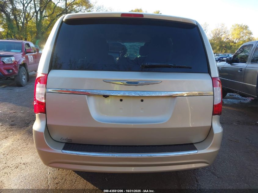 2016 Chrysler Town & Country Touring VIN: 2C4RC1BG0GR175086 Lot: 43581206