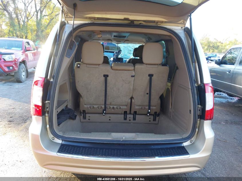 2016 Chrysler Town & Country Touring VIN: 2C4RC1BG0GR175086 Lot: 43581206