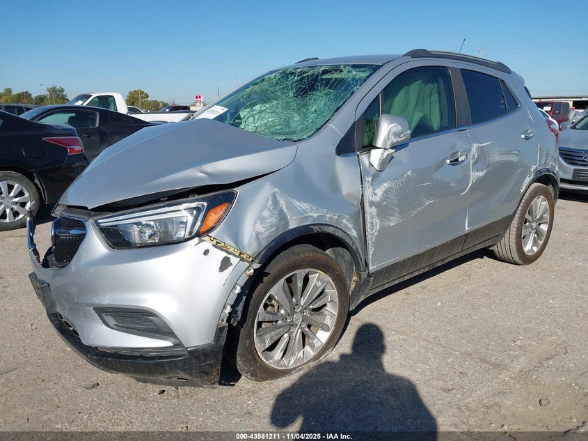 2017 Buick Encore Preferred VIN: KL4CJASB6HB252196 Lot: 43581211