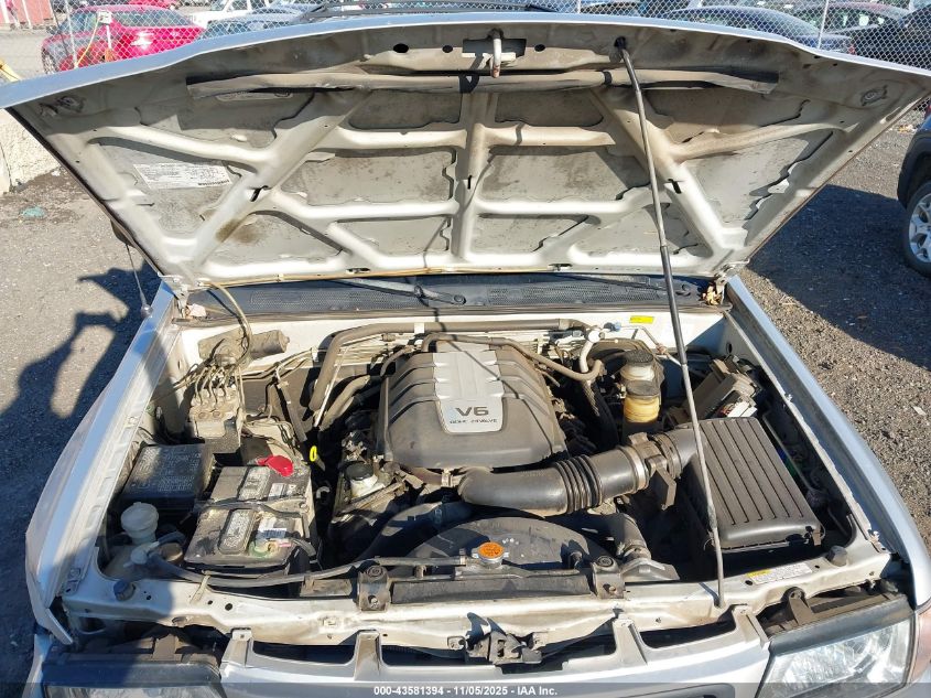 2000 Honda Passport Ex/Lx VIN: 4S6DM58WXY4405253 Lot: 43581394