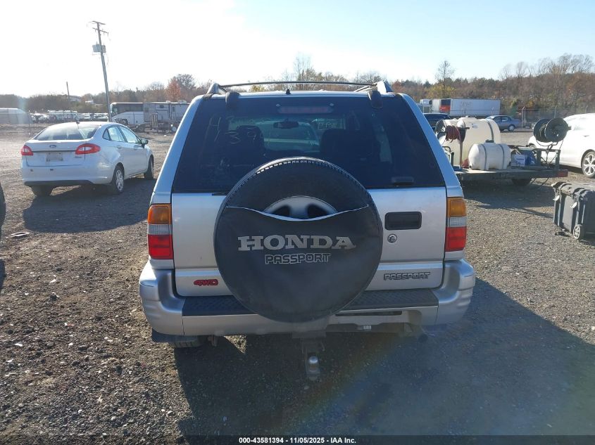 2000 Honda Passport Ex/Lx VIN: 4S6DM58WXY4405253 Lot: 43581394