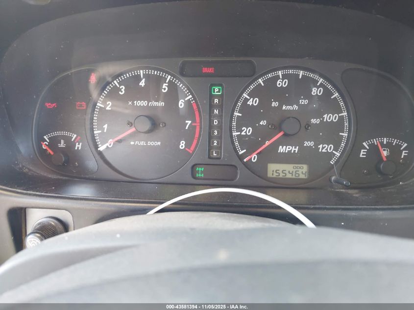 2000 Honda Passport Ex/Lx VIN: 4S6DM58WXY4405253 Lot: 43581394