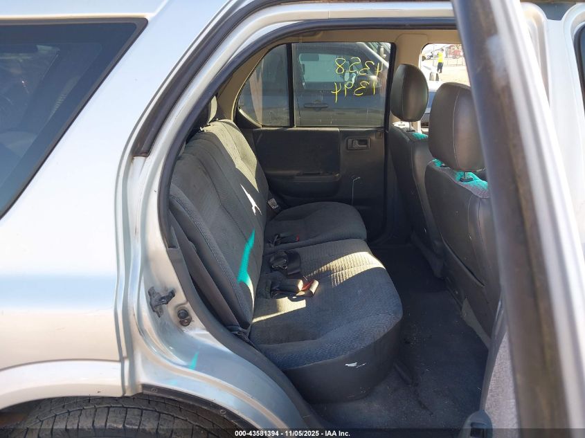 2000 Honda Passport Ex/Lx VIN: 4S6DM58WXY4405253 Lot: 43581394