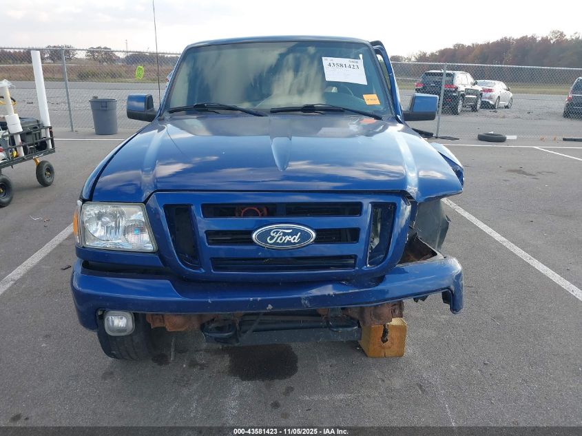 2007 Ford Ranger Fx4 Off-Road/Sport/Xl/Xlt VIN: 1FTZR15E07PA29927 Lot: 43581423