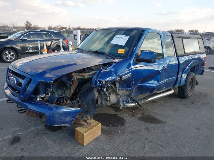 2007 Ford Ranger Fx4 Off-Road/Sport/Xl/Xlt VIN: 1FTZR15E07PA29927 Lot: 43581423
