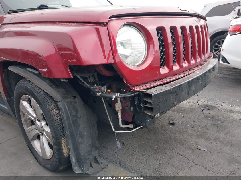 2015 JEEP PATRIOT LATITUDE 1C4NJPFA5FD209277